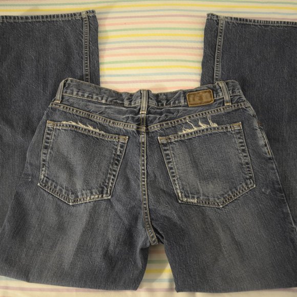 Men's Distressed Boot Fit Jeans by GAP - Picture 6 of 6